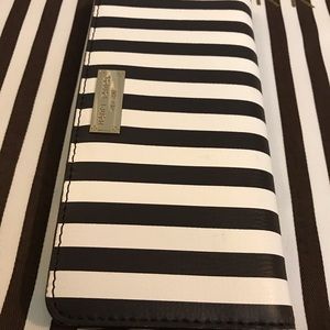 Henri Bendel Centennial Single Snap Wallet
